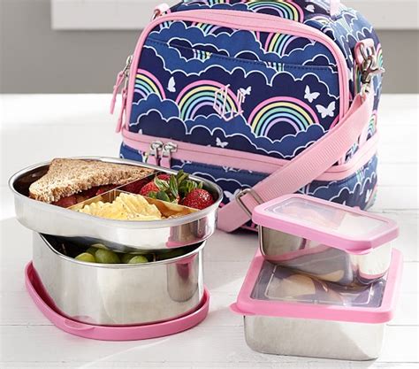 pottery barn stainless steel lunch box|pottery barn backpacks and lunchboxes.